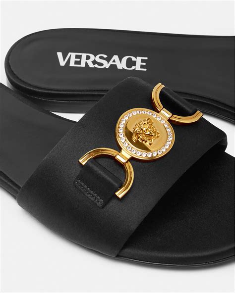 medusa platform sandal versace|new Versace flat medusa sandals.